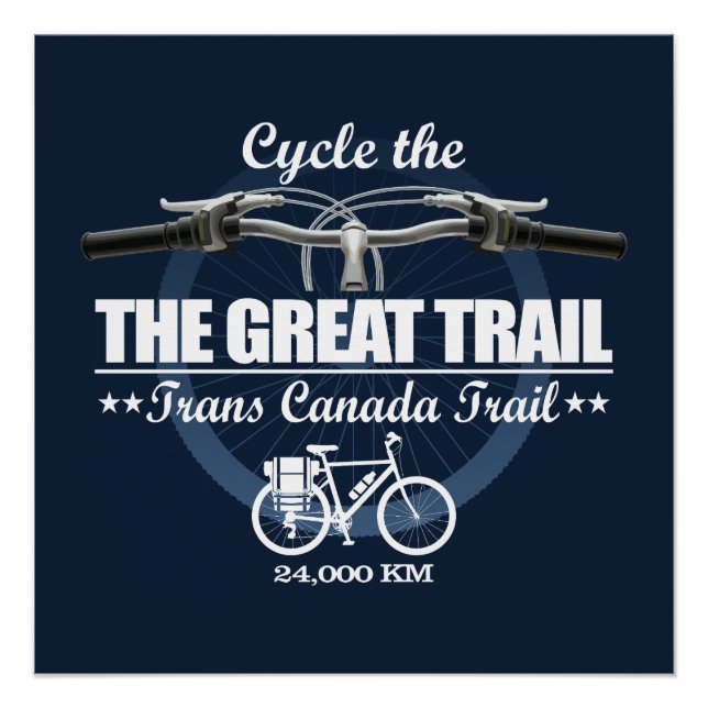 Póster El gran sendero (Trans Canada) H2 (Anverso)
