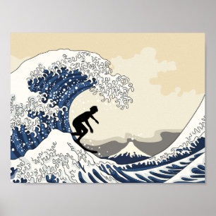 Póster El gran surfista de Kanagawa