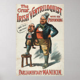 Póster El gran Ventriloquista Irlandés