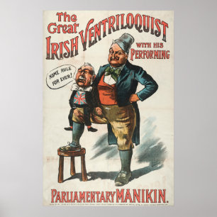 Póster El gran Ventriloquista Irlandés