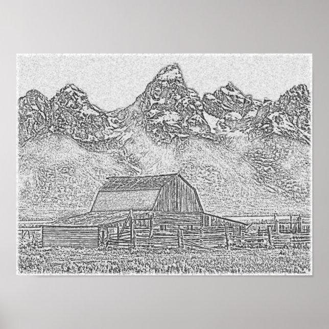 Póster El granero (Frente)