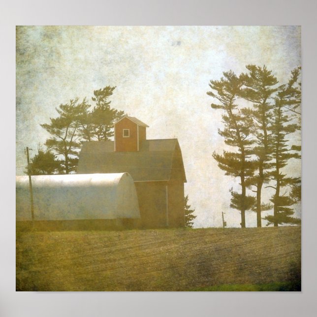 Póster El granero rojo (Frente)