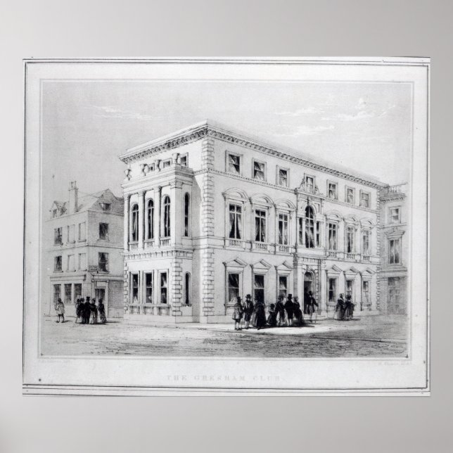 Póster El Gresham Club (Frente)
