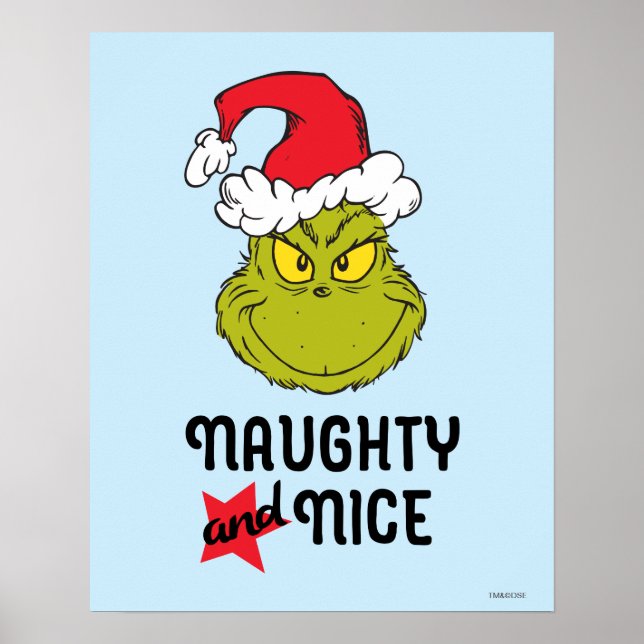 Póster El Grinch | Traviesos y Buenecitos (Frente)