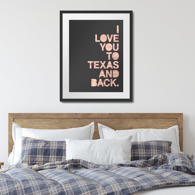 Póster El gris rosado te ama a Texas y a ti (Subido por el creador)