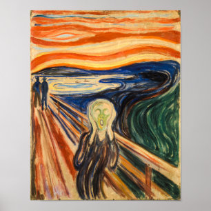Póster El Grito   Edvard Munch