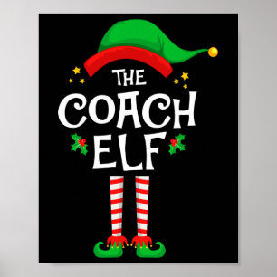 Póster El grupo de Navidades de la familia Coach Elf