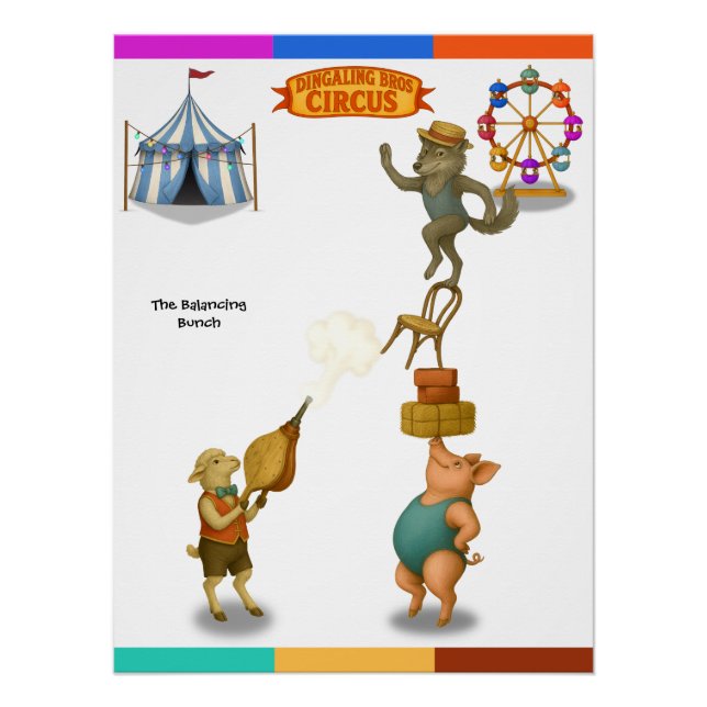 Póster El grupo equilibrista (Anverso)