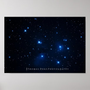 Póster El Grupo Estrella de las Pléyades