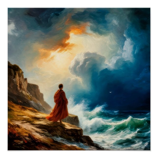 Póster El guardián de la tormenta (Anverso)
