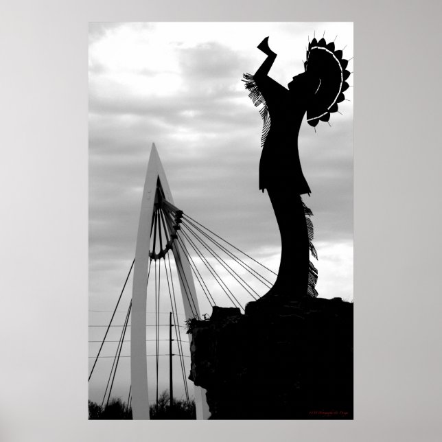 Póster El guardián de las llanuras (Frente)