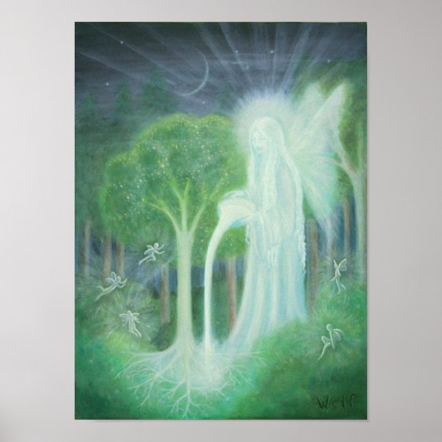 Póster El guardián de los árboles (Frente)