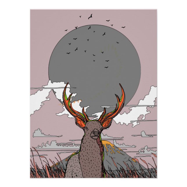 Póster El Guardián del Bosque (Anverso)