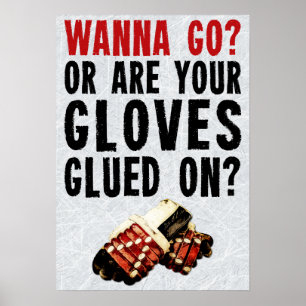 Póster El guardián del hockey quiere ir