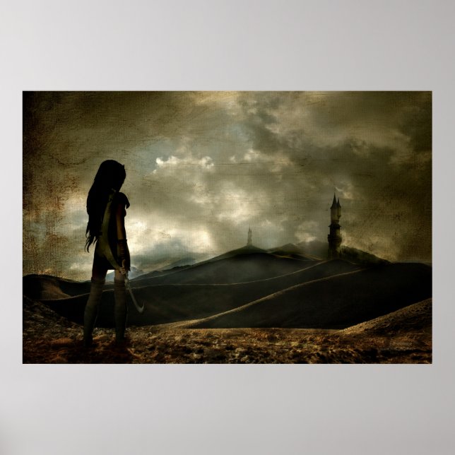 Póster El guerrero (Frente)