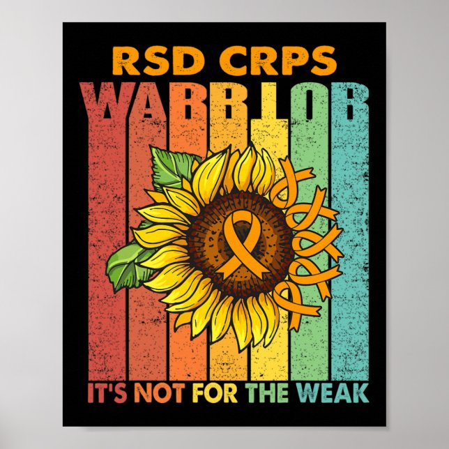 Póster El guerrero de Rsd Crps no es para débiles (Frente)