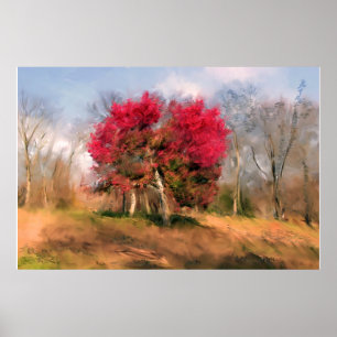 Póster El guerrero pasado del otoño