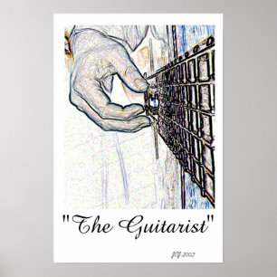 Póster El guitarrista