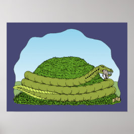 Póster El gusano de Lambton