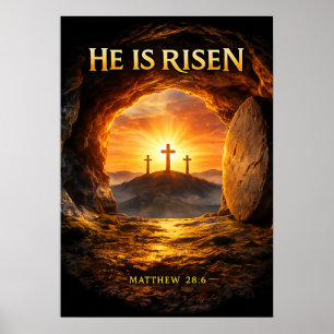 Póster Él ha resucitado