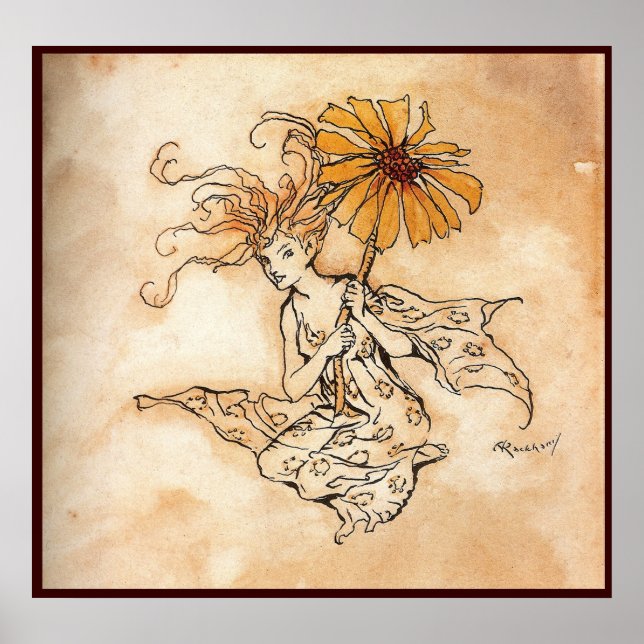 Póster El hada de la margarita - Poster (Frente)