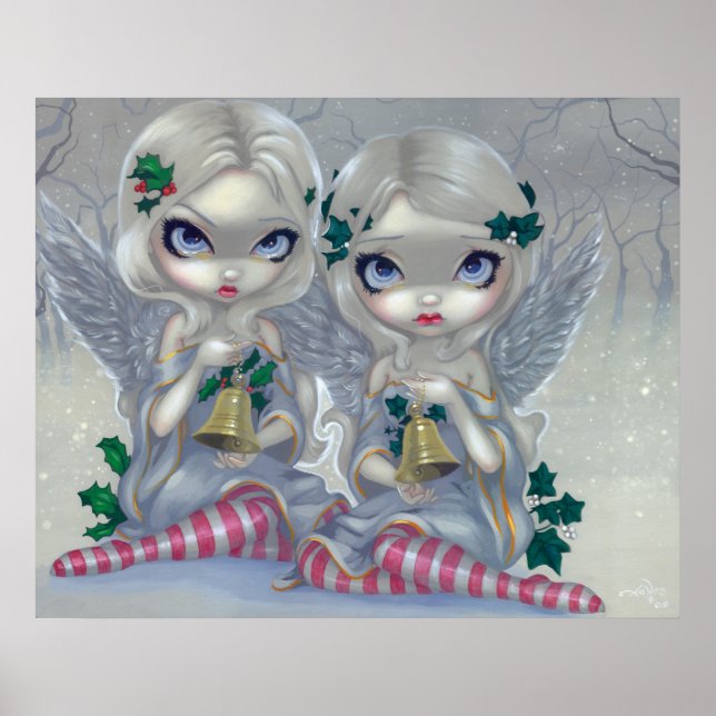 Póster El hada de los navidades Holly y Ivy ART PRINT (Frente)