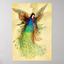 Póster El hada japonesa de la dama de luna