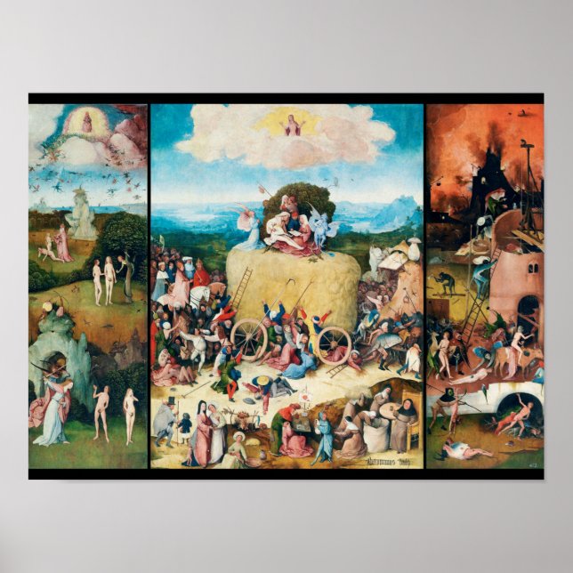 Póster El Hay Wagon, Bosch (Frente)