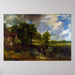 Póster El Hay Wain de John Constable (1821)