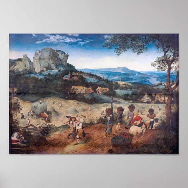 Póster El Haymake, Pieter Bruegel (Frente)
