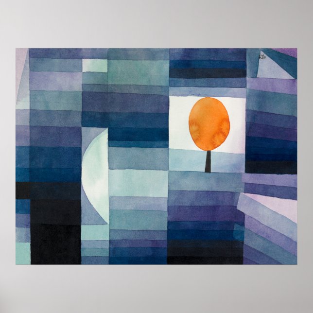 Póster El heraldo de Klee del otoño (Frente)