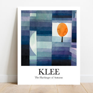 Póster El heraldo del otoño por Paul Klee