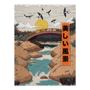 Póster El hermoso paisaje