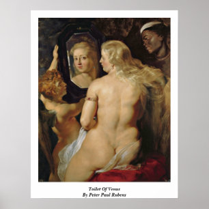 Póster El Hielo De Venus De Peter Paul Rubens