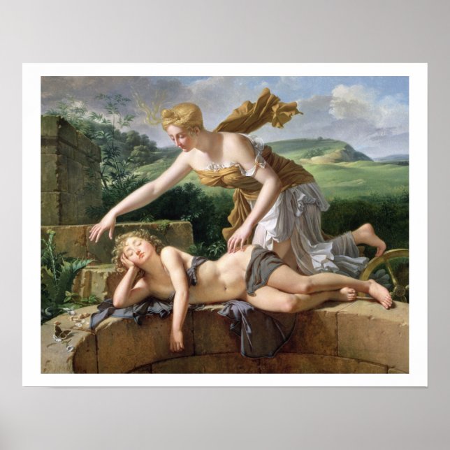 Póster El hijo de la fortuna, 1801 (aceite sobre lienzo) (Frente)