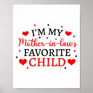 Póster El hijo favorito de mi suegra, mujer divertida y m