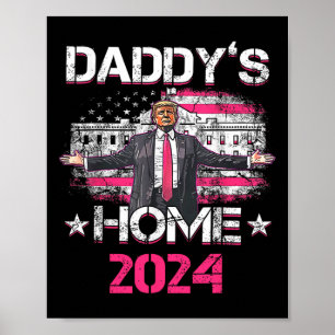 Póster El histórico regreso de Trump a la Casa Blanca