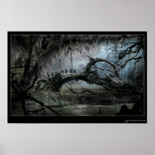 Póster EL HOBBIT: DESOLACIÓN DEL Concepto SMAUG™ Art. 3