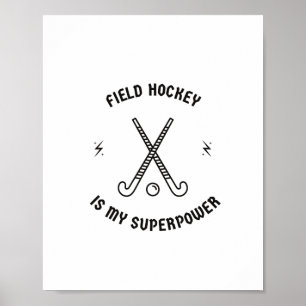 Póster El hockey es mi superpotencia