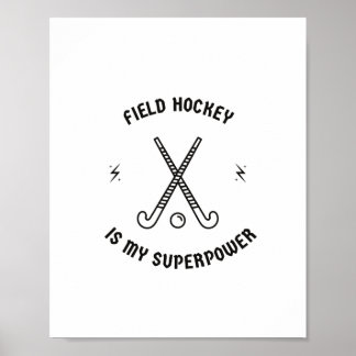 Póster El hockey es mi superpotencia