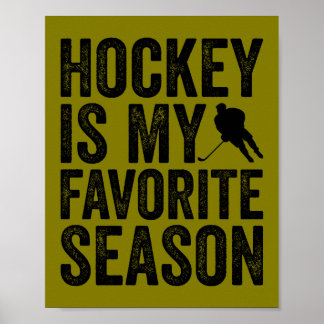 Póster El hockey es mi temporada favorita