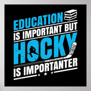Póster El hockey gracioso es importante