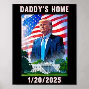 Póster El hogar de papá Donald Trump 2024