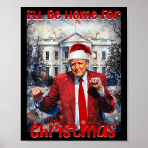 Póster El hogar de papá para Navidades Trump1