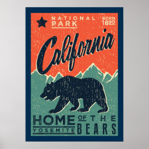Póster El hogar del Yosemite lleva el   California
