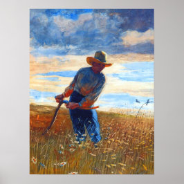 Póster El Hogar Winslow De Los Raíces 1878