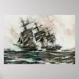 Póster El holandés volador