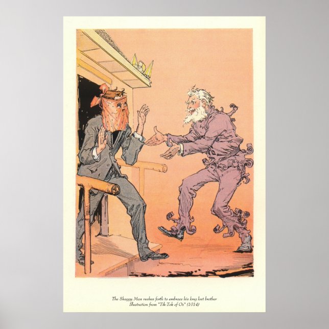 Póster El hombre agobiante corre a saludar a su hermano p (Frente)