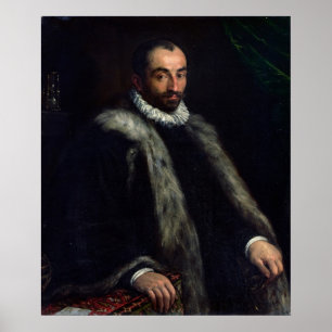 Póster El hombre con barba, 1580