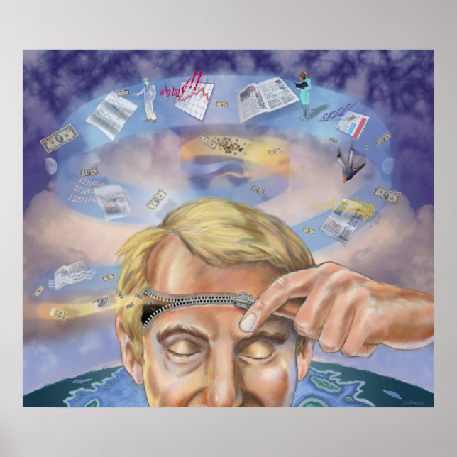 Póster El hombre con cremallera (Frente)